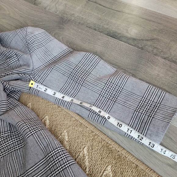 Zara Oversized Check Blazer - Picture 13 of 16